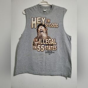 Duck Dynasty Tank Top T Shirt Size L/XL